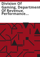 Division_of_Gaming__Department_of_Revenue__performance_audit