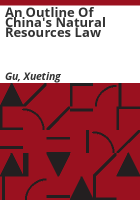 An_outline_of_China_s_natural_resources_law