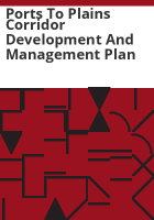 Ports_to_plains_corridor_development_and_management_plan