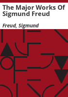 The_major_works_of_Sigmund_Freud