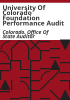University_of_Colorado_Foundation_performance_audit
