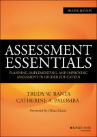 Assessment essentials