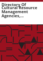 Directory_of_cultural_resource_management_agencies__consultants__and_personnel_for_Colorado