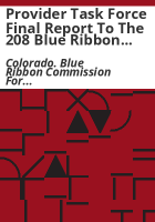 Provider_Task_Force_final_report_to_the_208_Blue_Ribbon_Commission_for_Health_Care_Reform