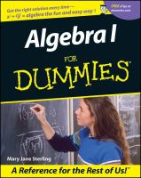 Algebra_for_dummies