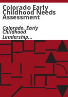 Colorado_early_childhood_needs_assessment