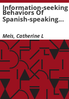 Information-seeking_behaviors_of_Spanish-speaking_populations