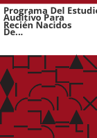 Programa_del_Estudio_Auditivo_para_Recie__n_Nacidos_de_Colorado