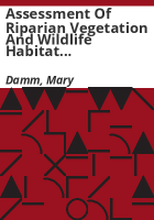 Assessment_of_riparian_vegetation_and_wildlife_habitat_structure