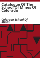 Catalogue_of_the_School_of_Mines_of_Colorado
