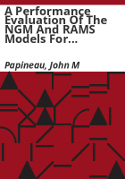 A_performance_evaluation_of_the_NGM_and_RAMS_models_for_the_29-30_March_1991_Front_Range_storm