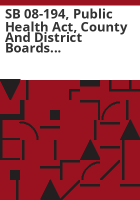 SB_08-194__public_health_act__county_and_district_boards_of_health_guidance