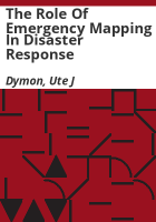 The_role_of_emergency_mapping_in_disaster_response
