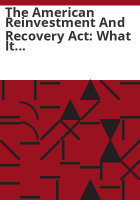 The_American_Reinvestment_and_Recovery_Act
