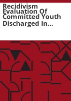 Recidivism_evaluation_of_committed_youth_discharged_in_fiscal_year