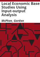 Local_economic_base_studies_using_input-output_analysis