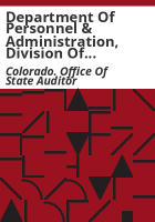 Department_of_Personnel___Administration__Division_of_Administrative_Hearings_performance_audit
