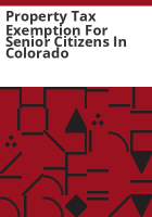 Property_tax_exemption_for_senior_citizens_in_Colorado