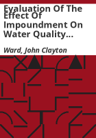 Evaluation_of_the_effect_of_impoundment_on_water_quality_in_Cheney_Reservoir