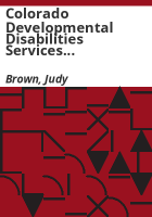 Colorado_Developmental_Disabilities_Services_accountability_focus_series