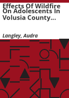 Effects_of_wildfire_on_adolescents_in_Volusia_County_Florida