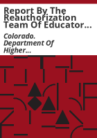 Report_by_the_reauthorization_team_of_educator_preparation_at_the_University_of_Northern_Colorado