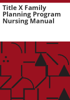 Title_X_Family_Planning_Program_nursing_manual