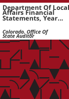 Department_of_Local_Affairs_financial_statements__year_ended_June_30__1977