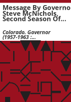 Message_by_governor_Steve_McNichols__second_season_of_the_forty-second_General_Assembly_of_the_state_of_Colorado_at_Denver_January_13__1960