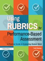 Using_Rubrics_for_Performance-Based_Assessment
