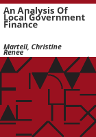 An_analysis_of_local_government_finance