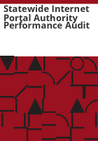 Statewide_Internet_Portal_Authority_performance_audit