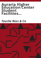 Auraria_Higher_Education_Center_student_facilities_refunding_revenue_bonds_series_1977A