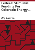Federal_stimulus_funding_for_Colorado_energy_conservation_and_efficiency_projects