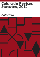 Colorado_revised_statutes__2012