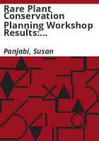 Rare_plant_conservation_planning_workshop_results