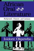 African_oral_literature