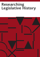 Researching_legislative_history