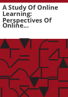 A_study_of_online_learning