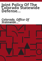 Joint_policy_of_the_Colorado_Statewide_Defense_Initiatives_and_the_Colorado_Department_of_Public_Health_and_Environment_establishing_evaluation_guidelines_and_review_procedures_pertaining_to_deferral_requests