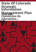 State_of_Colorado_strategic_information_management_plan