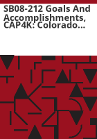 SB08-212_goals_and_accomplishments__CAP4K__Colorado_Achievement_Plan_for_Kids