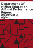 Department_of_Higher_Education_annual_performance_report