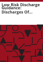 Low_risk_discharge_guidance