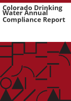 Colorado_drinking_water_annual_compliance_report