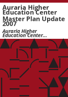 Auraria_Higher_Education_Center_master_plan_update_2007